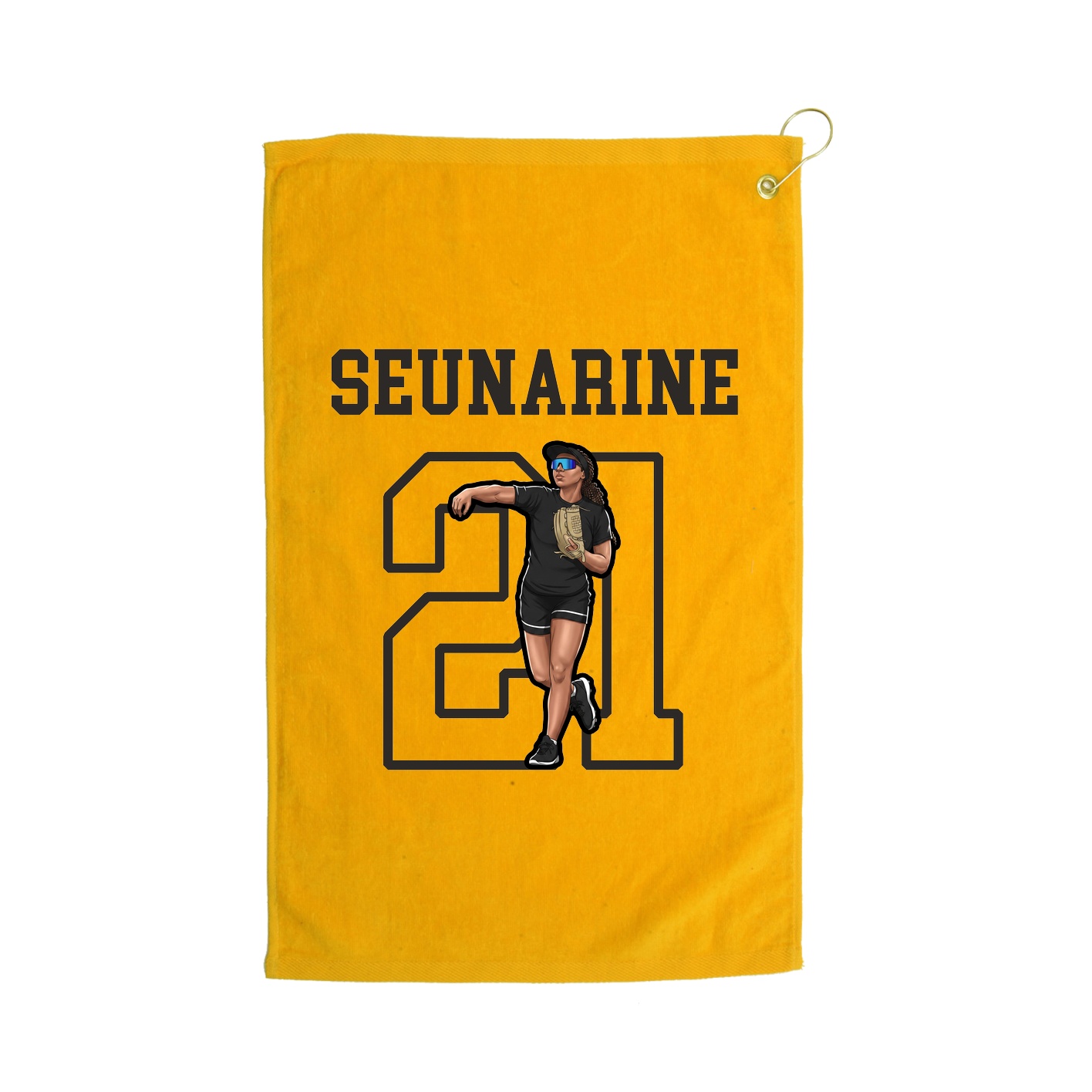 Golf Towel — Shirsey in Gold