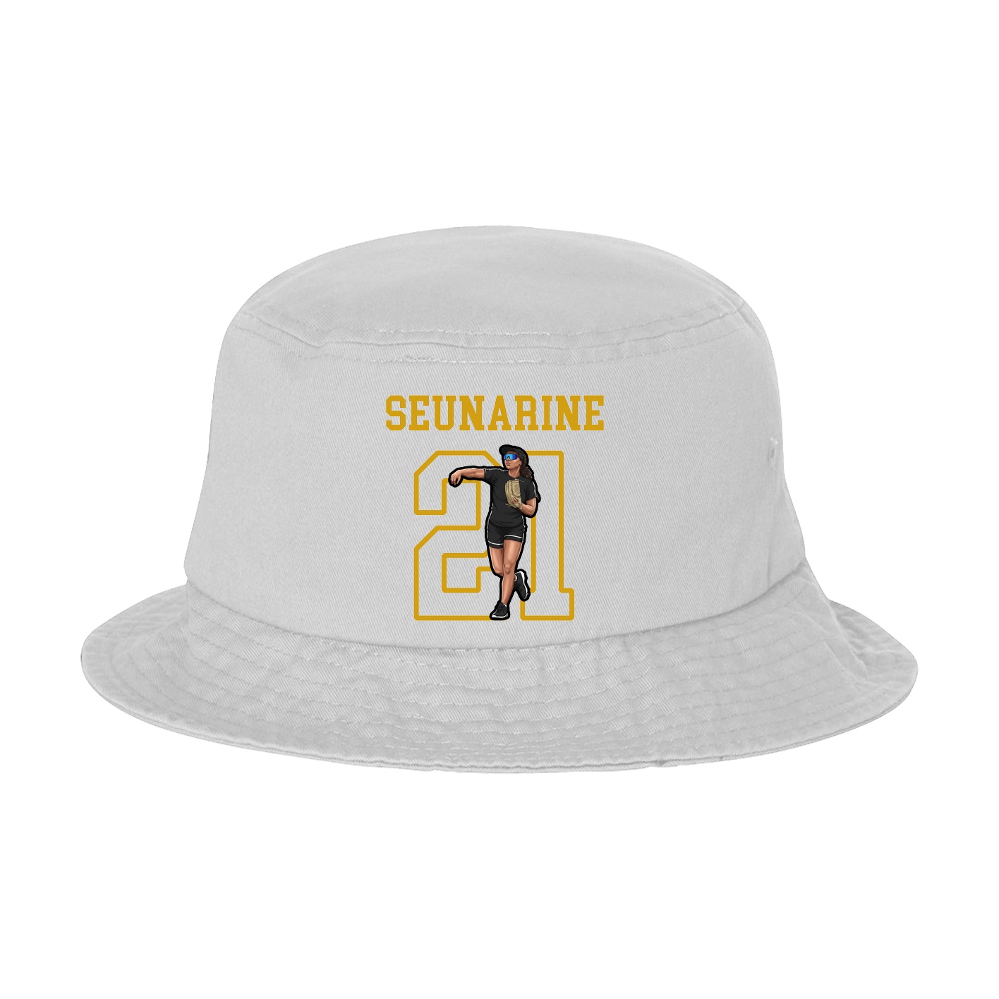 Bucket Cap — Shirsey in White