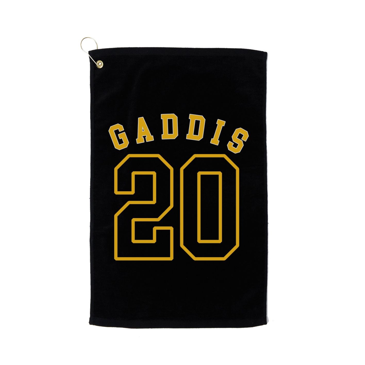 Golf Towel — Shirsey Arch in Black