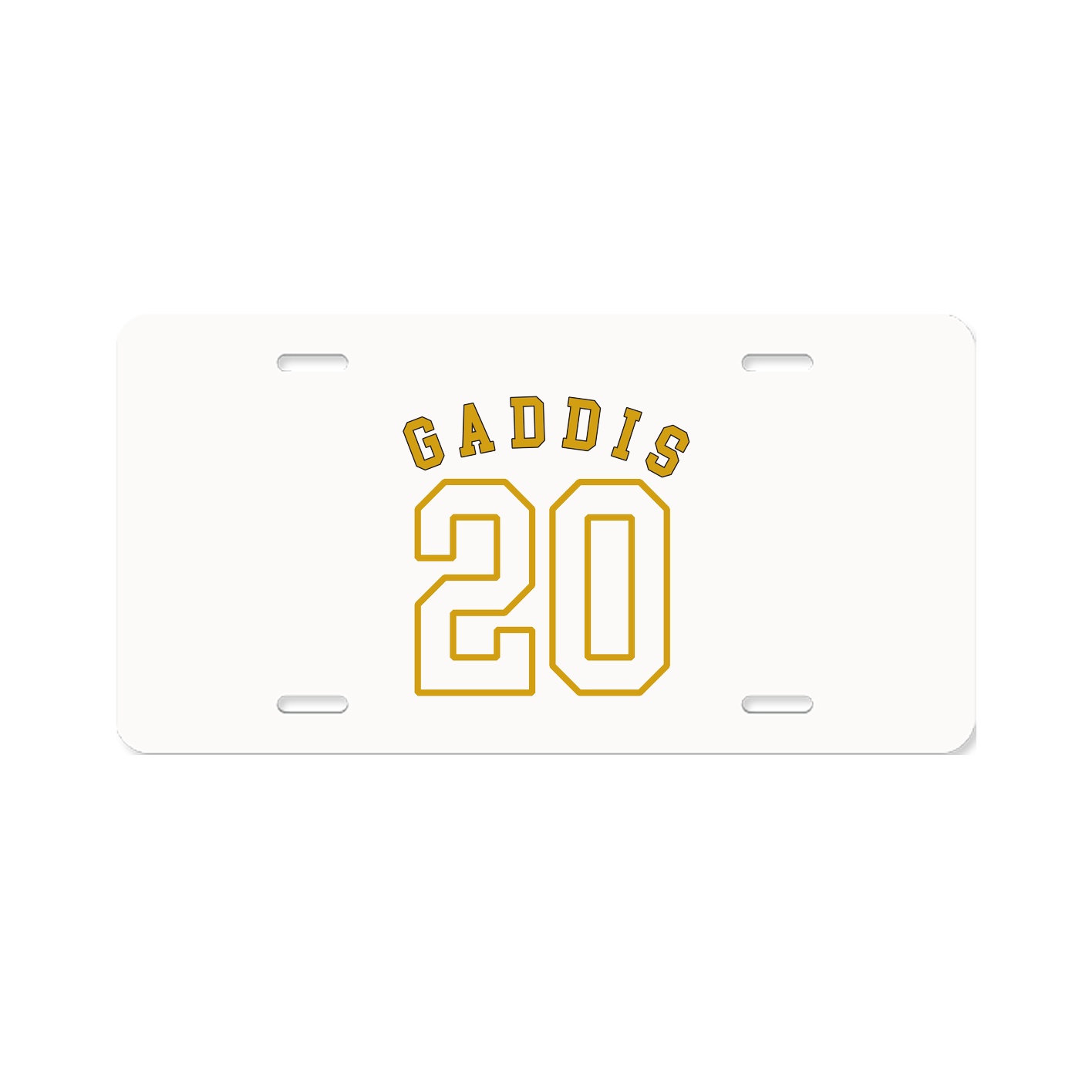License Plate — Shirsey Arch in Classic