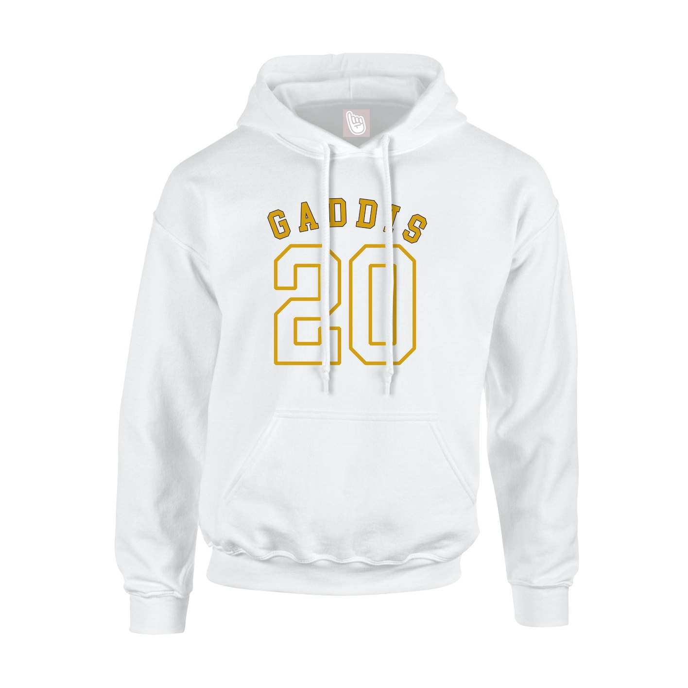 Hoodie — Shirsey Arch in White