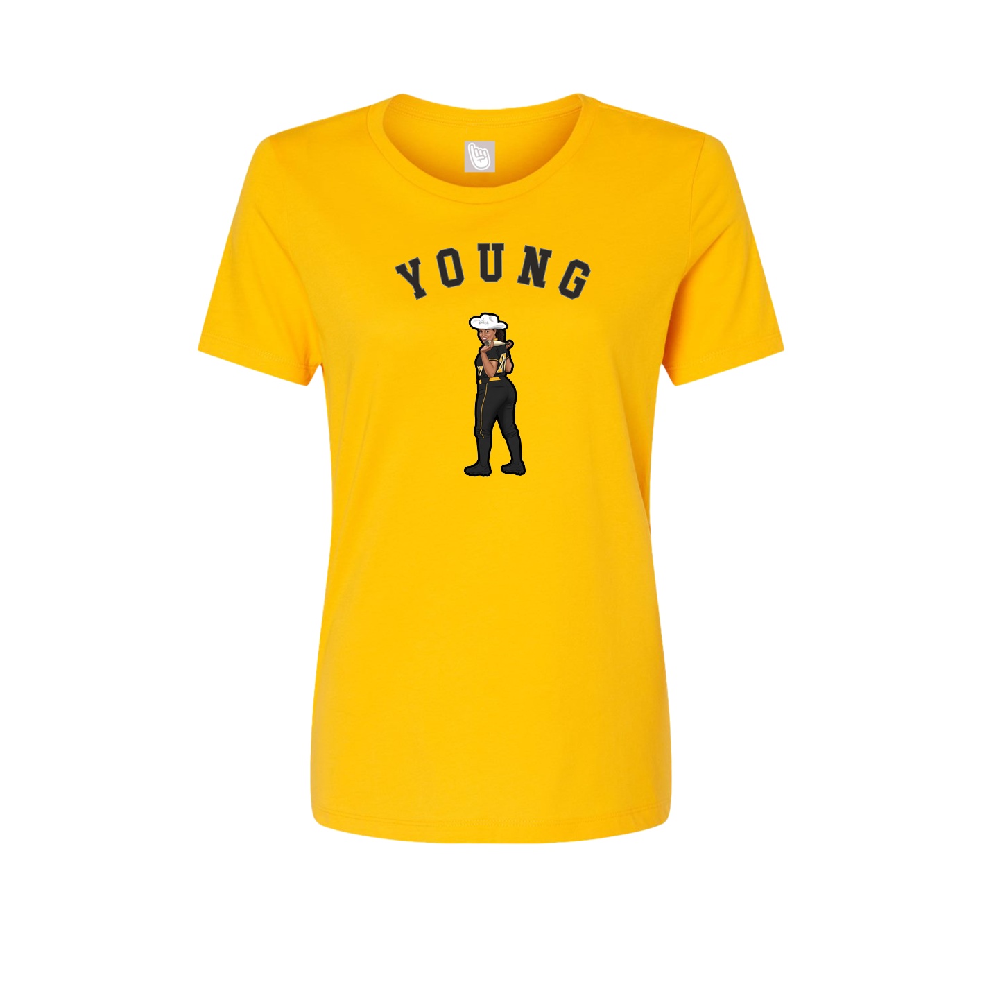 Womens Tee — Shirsey Arch in Gold
