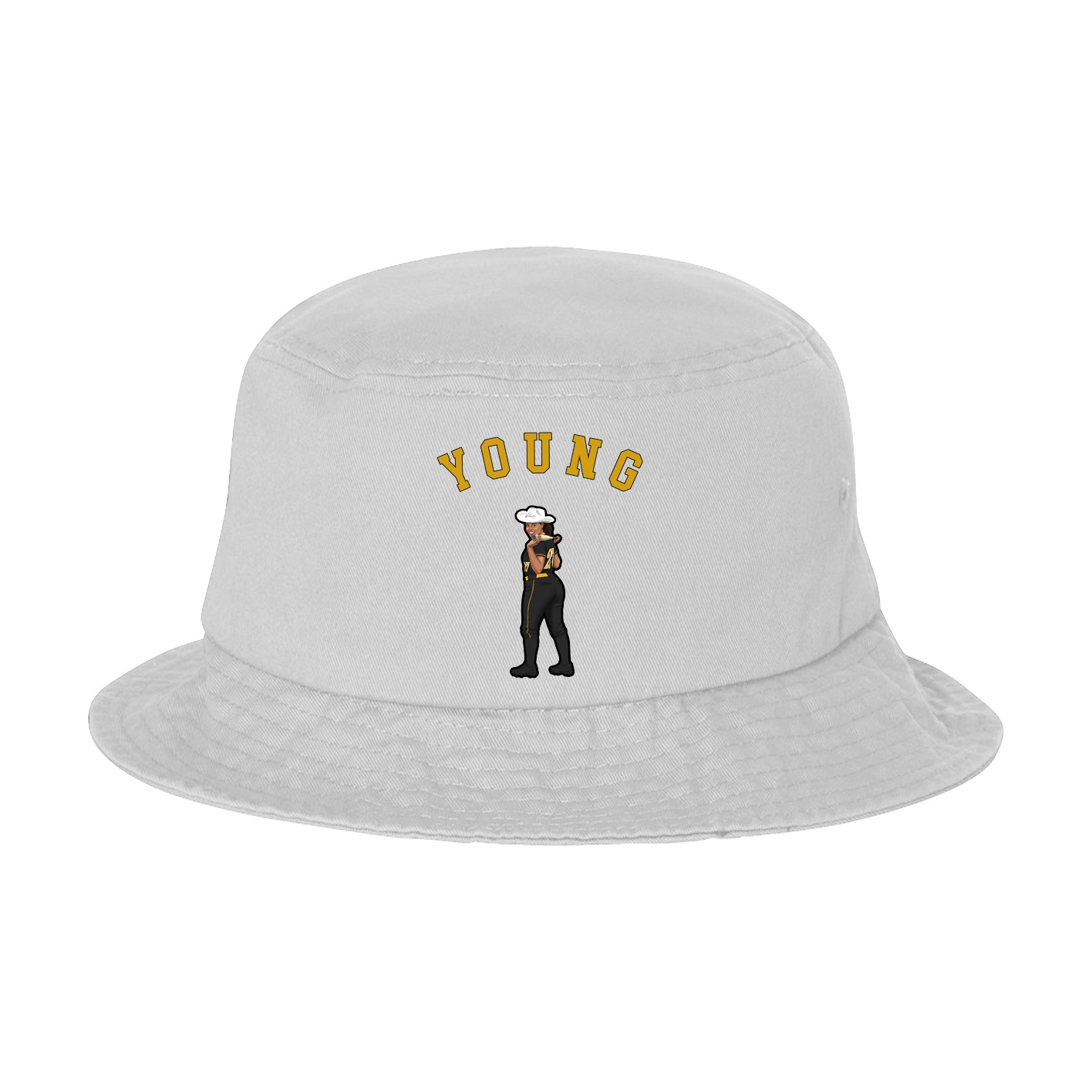 Bucket Cap — Shirsey Arch in White