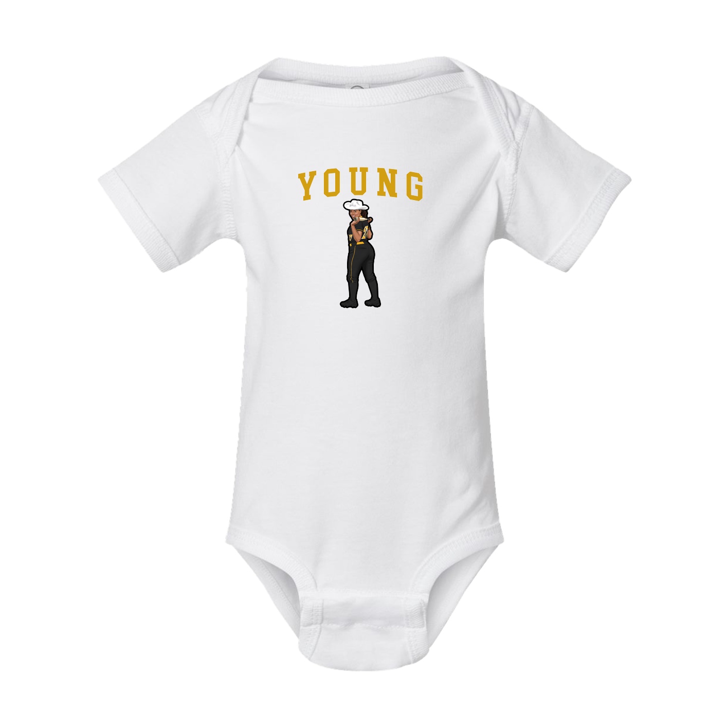 Baby Onesie — Shirsey in White