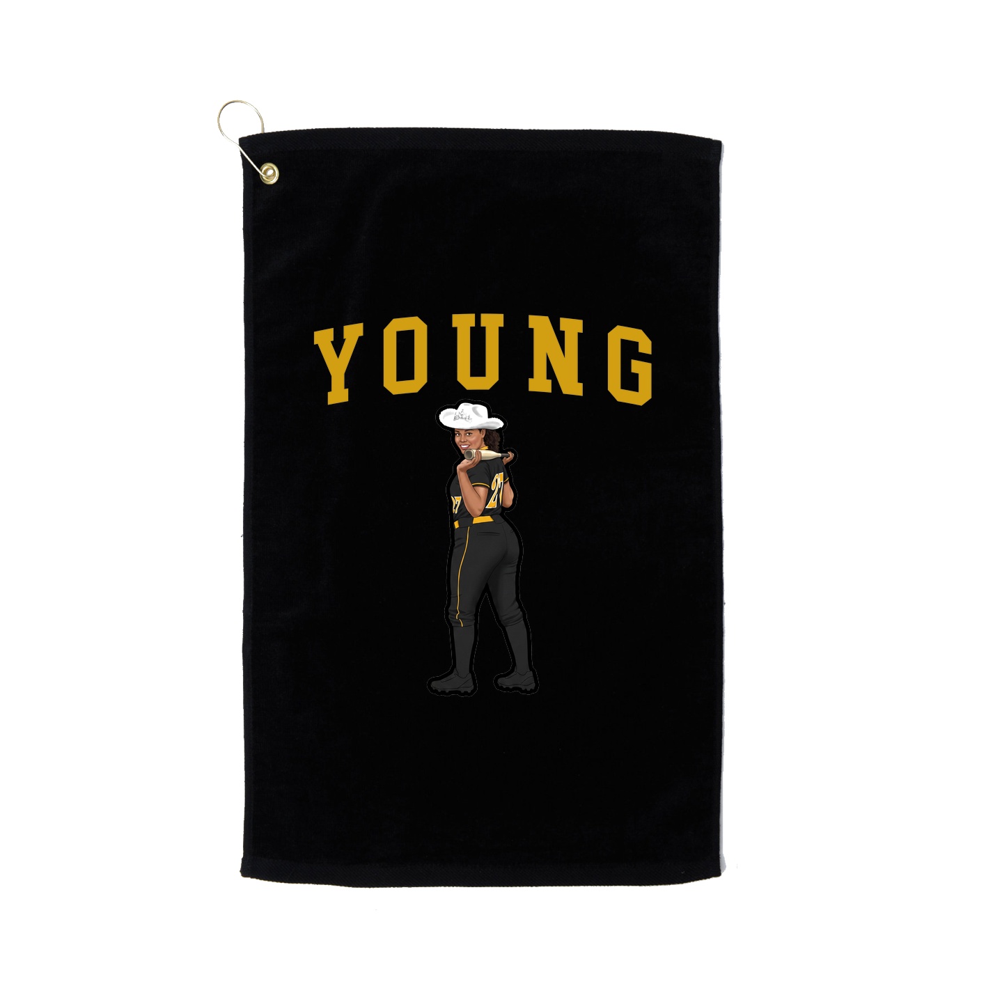 Golf Towel — Shirsey in Black