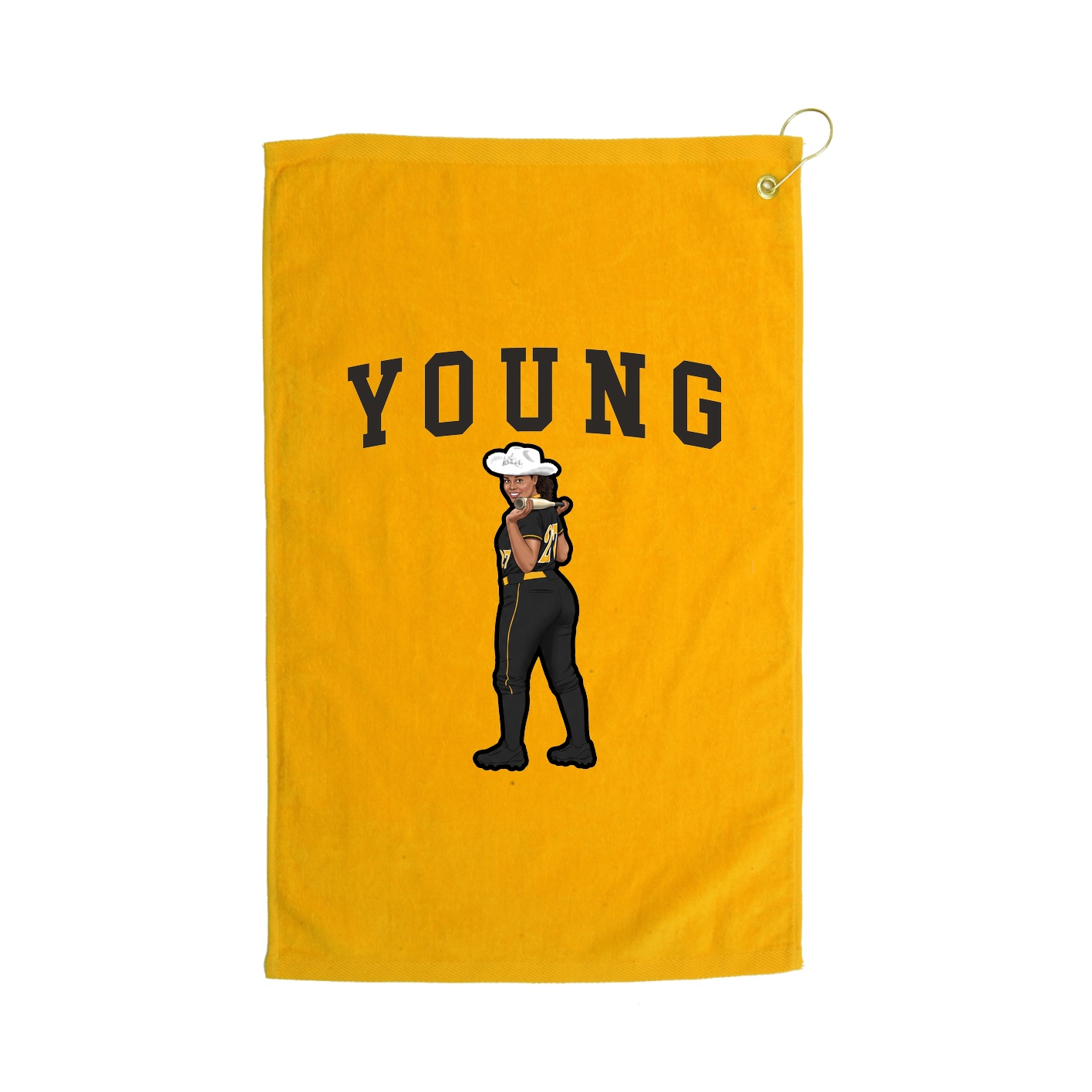 Golf Towel — Shirsey in Gold
