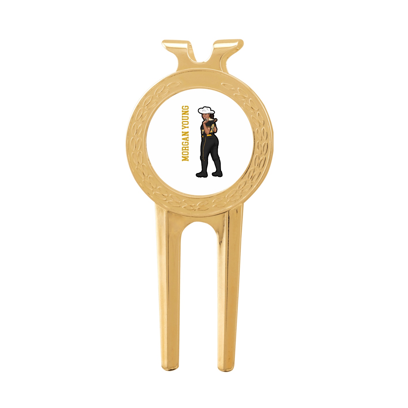 Divot Tool with Ball Marker — Name Vertical in Classic