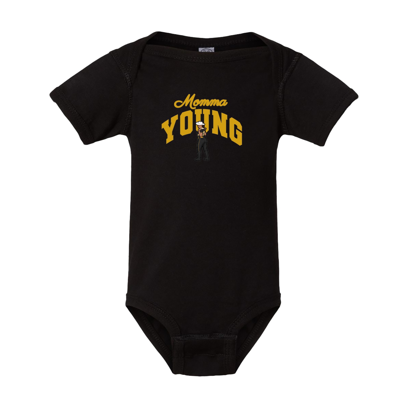 Baby Onesie — Mothers Day Arch in Black
