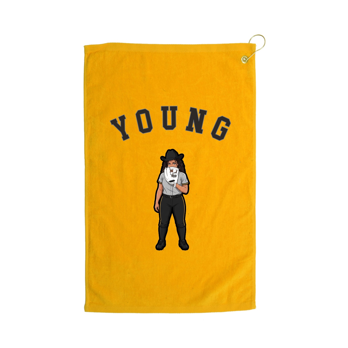 Golf Towel — Shirsey Arch in Gold