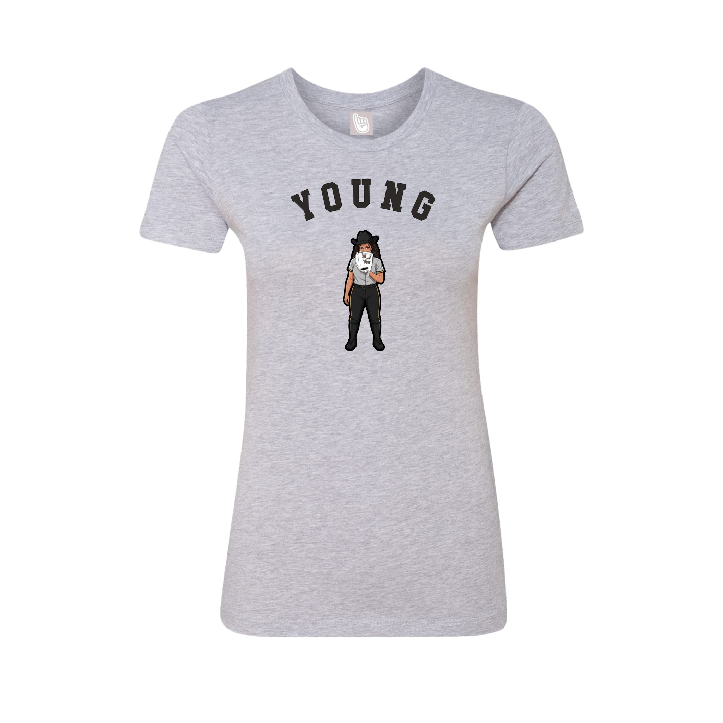 Womens Tee — Shirsey Arch in Grey