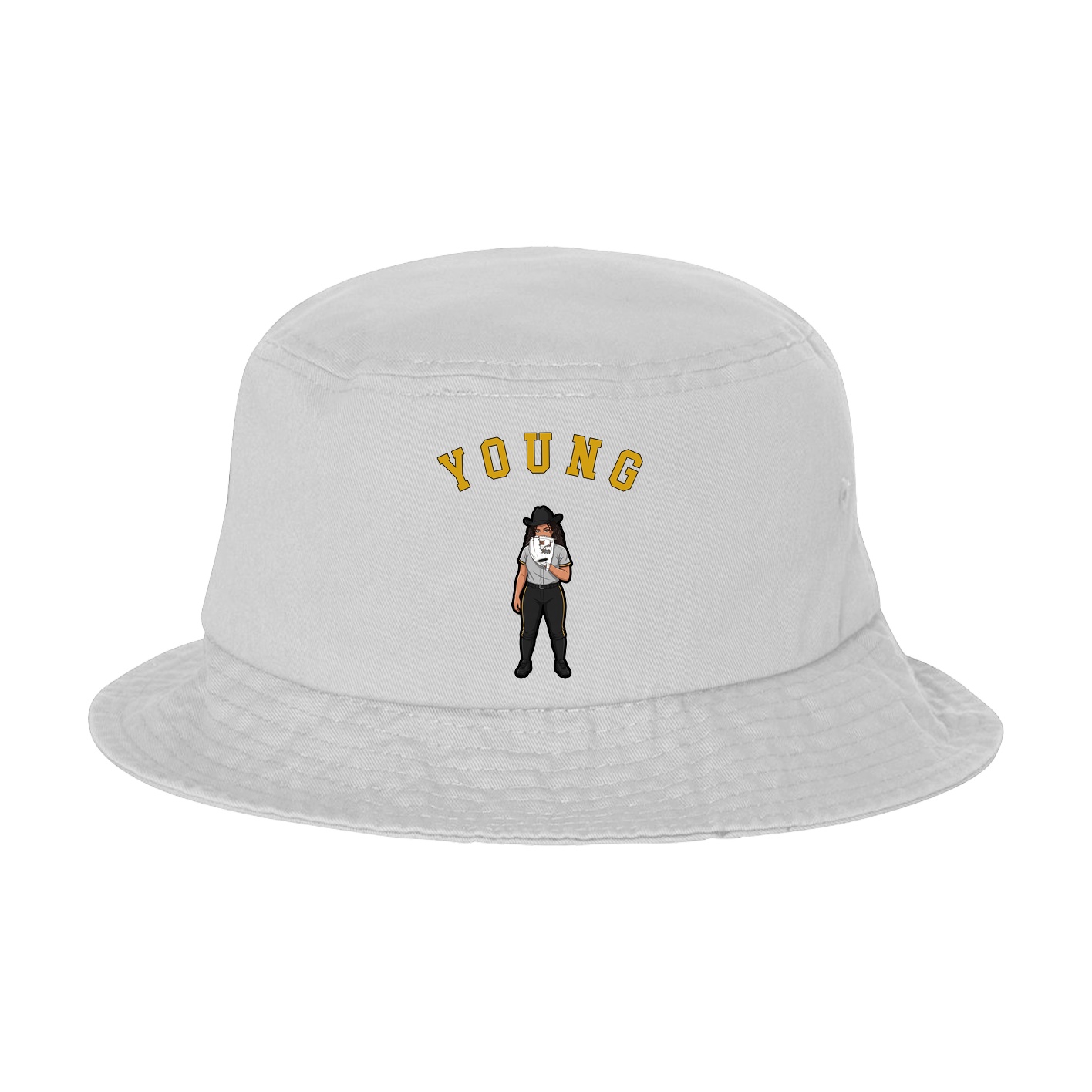 Bucket Cap — Shirsey Arch in White