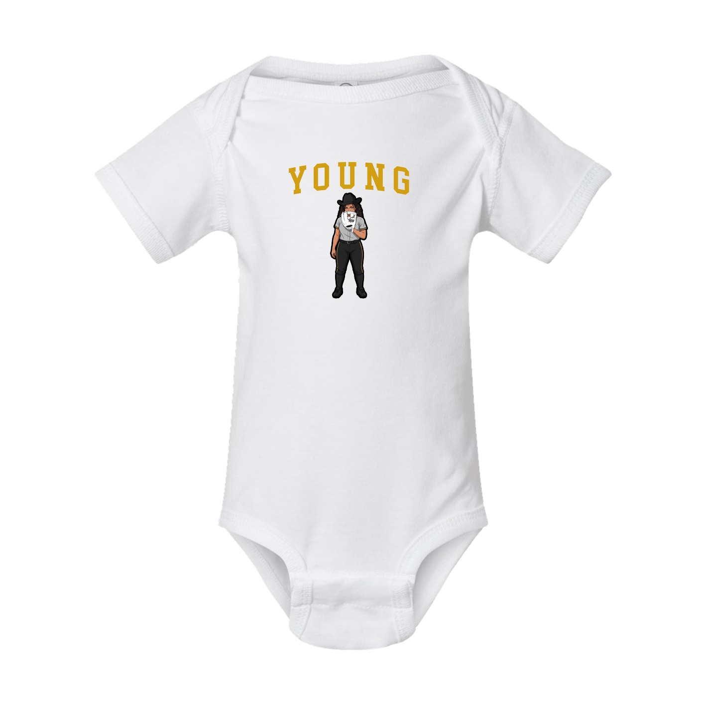 Baby Onesie — Shirsey in White