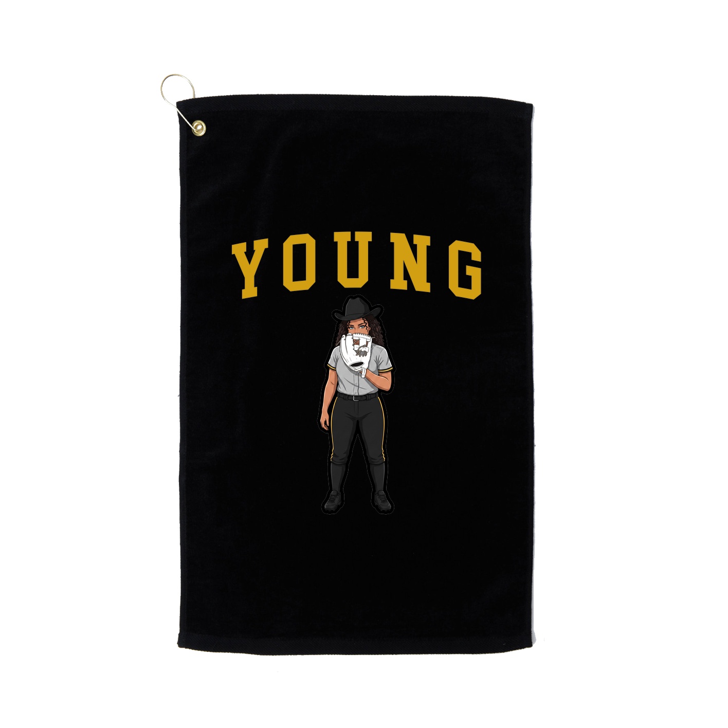 Golf Towel — Shirsey in Black