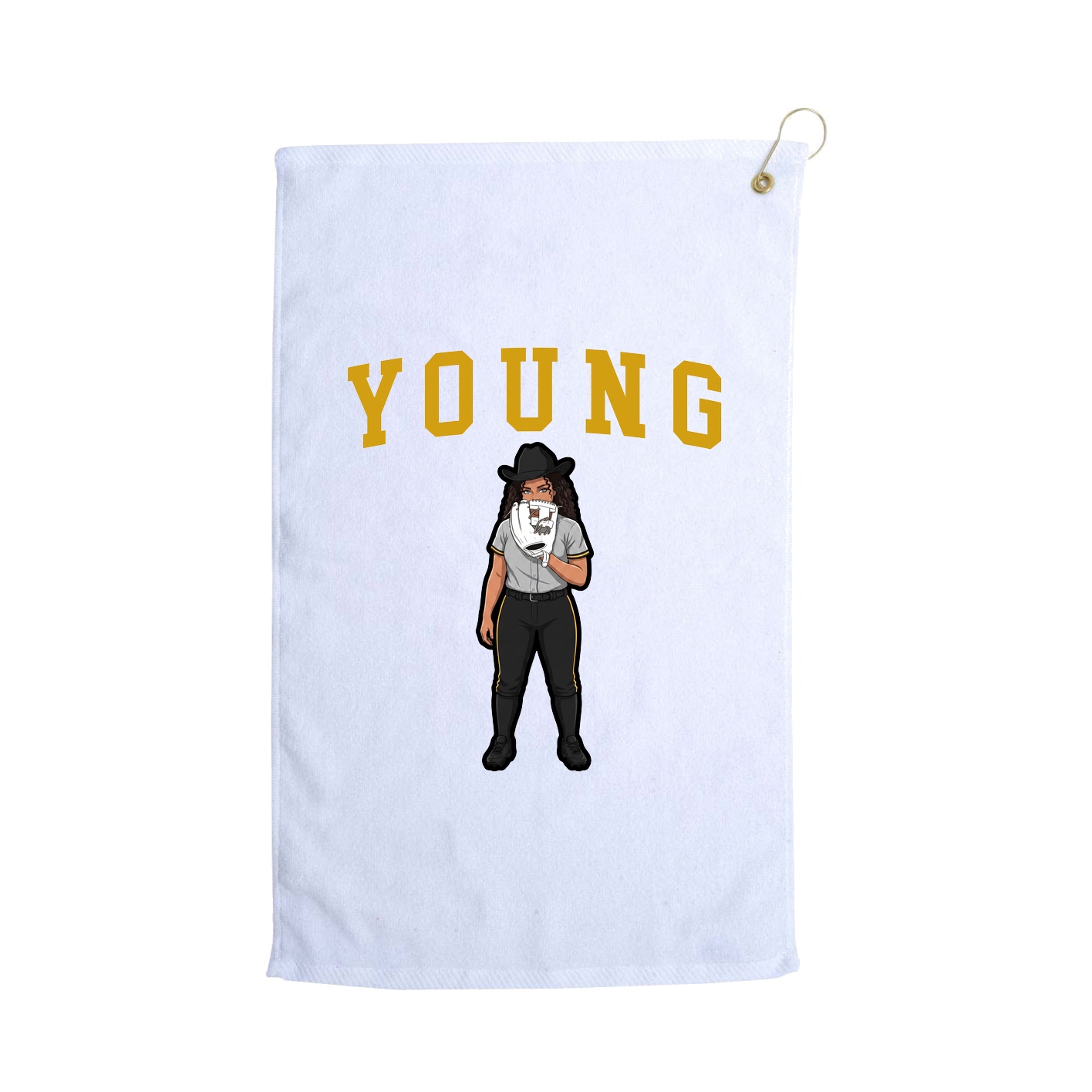 Golf Towel — Shirsey in White