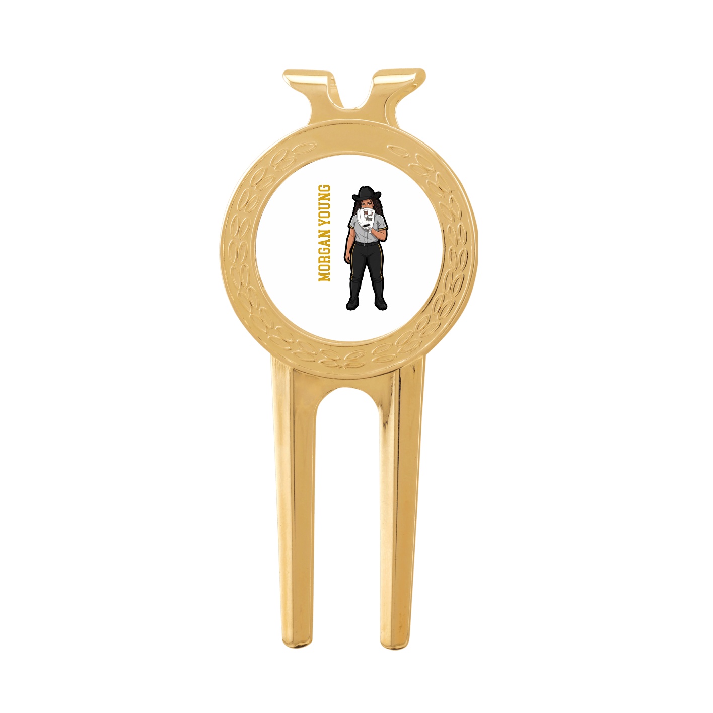 Divot Tool with Ball Marker — Name Vertical in Classic