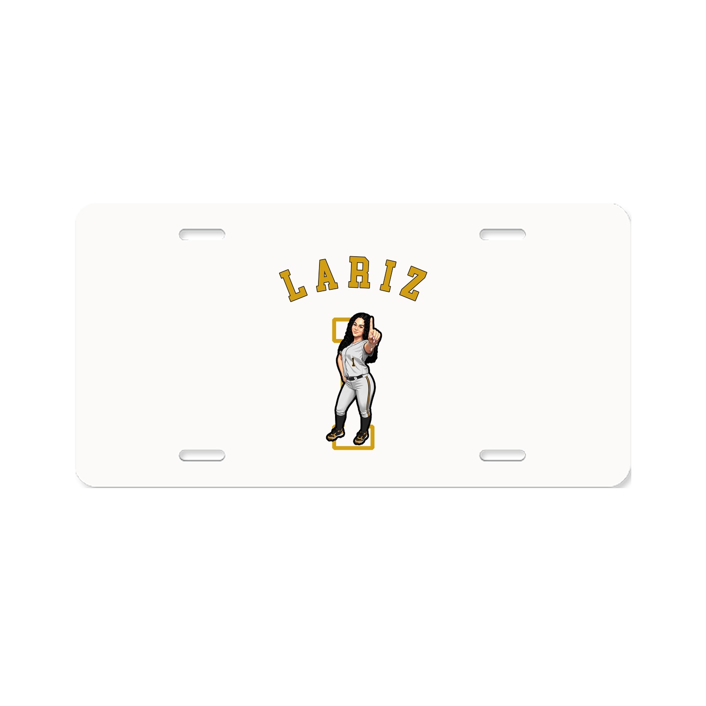 License Plate — Shirsey Arch in Classic