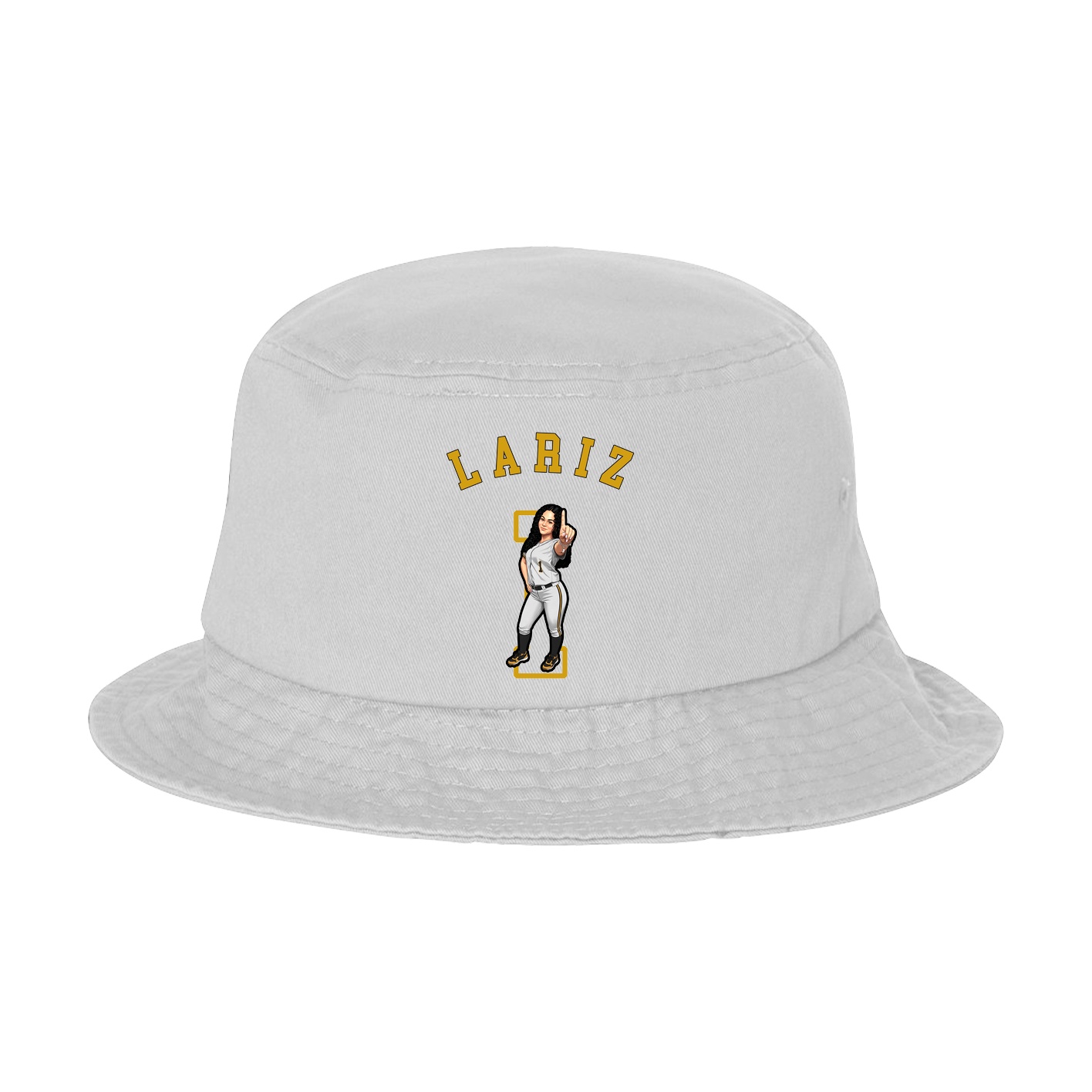 Bucket Cap — Shirsey Arch in White