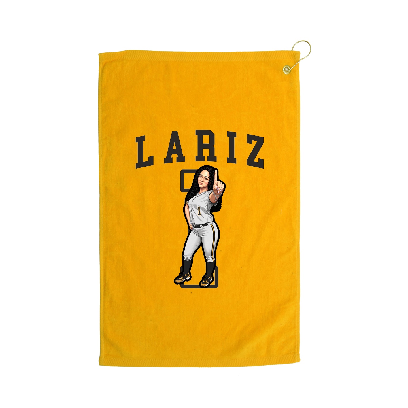 Golf Towel — Shirsey in Gold