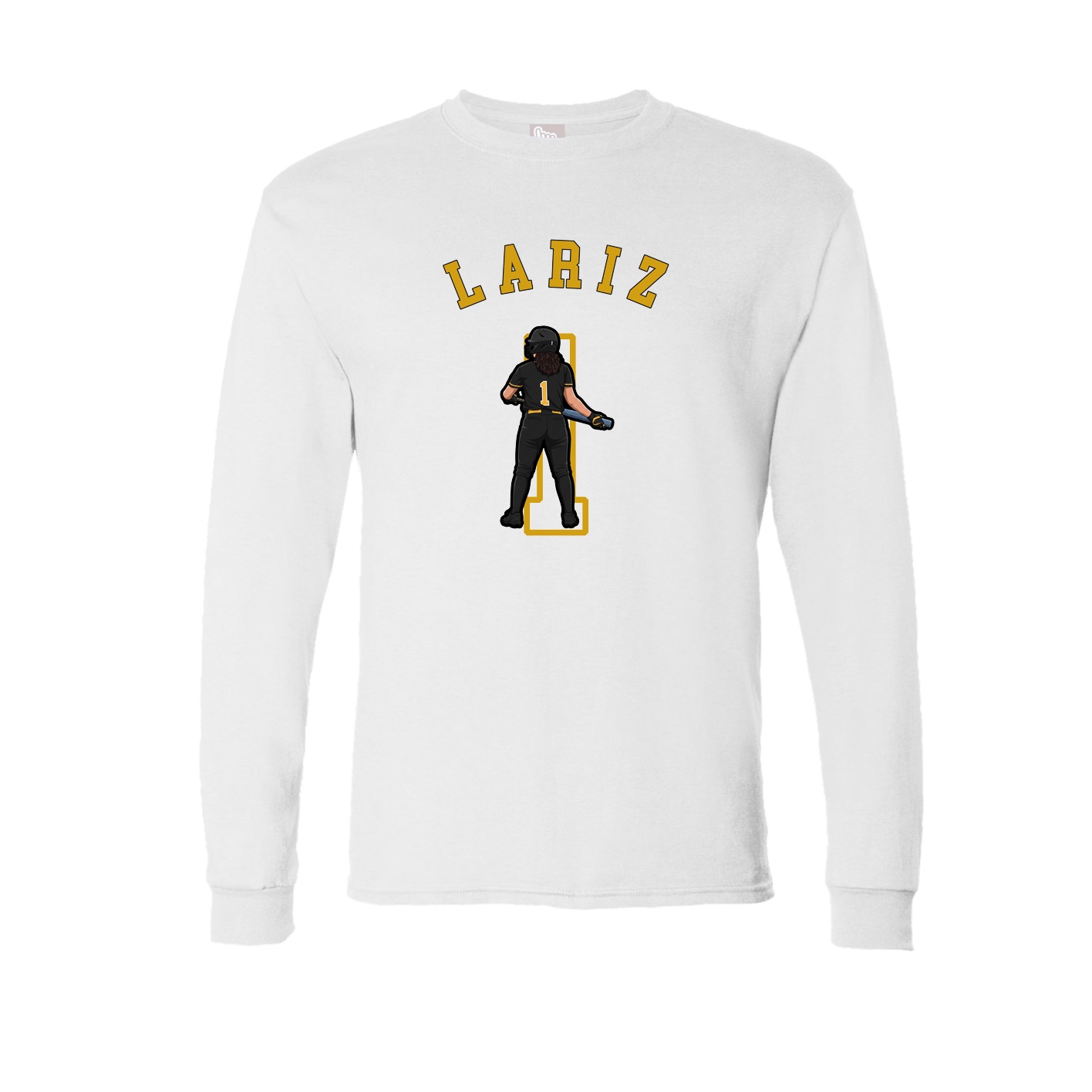 Long Sleeve Tee — Shirsey Arch in White