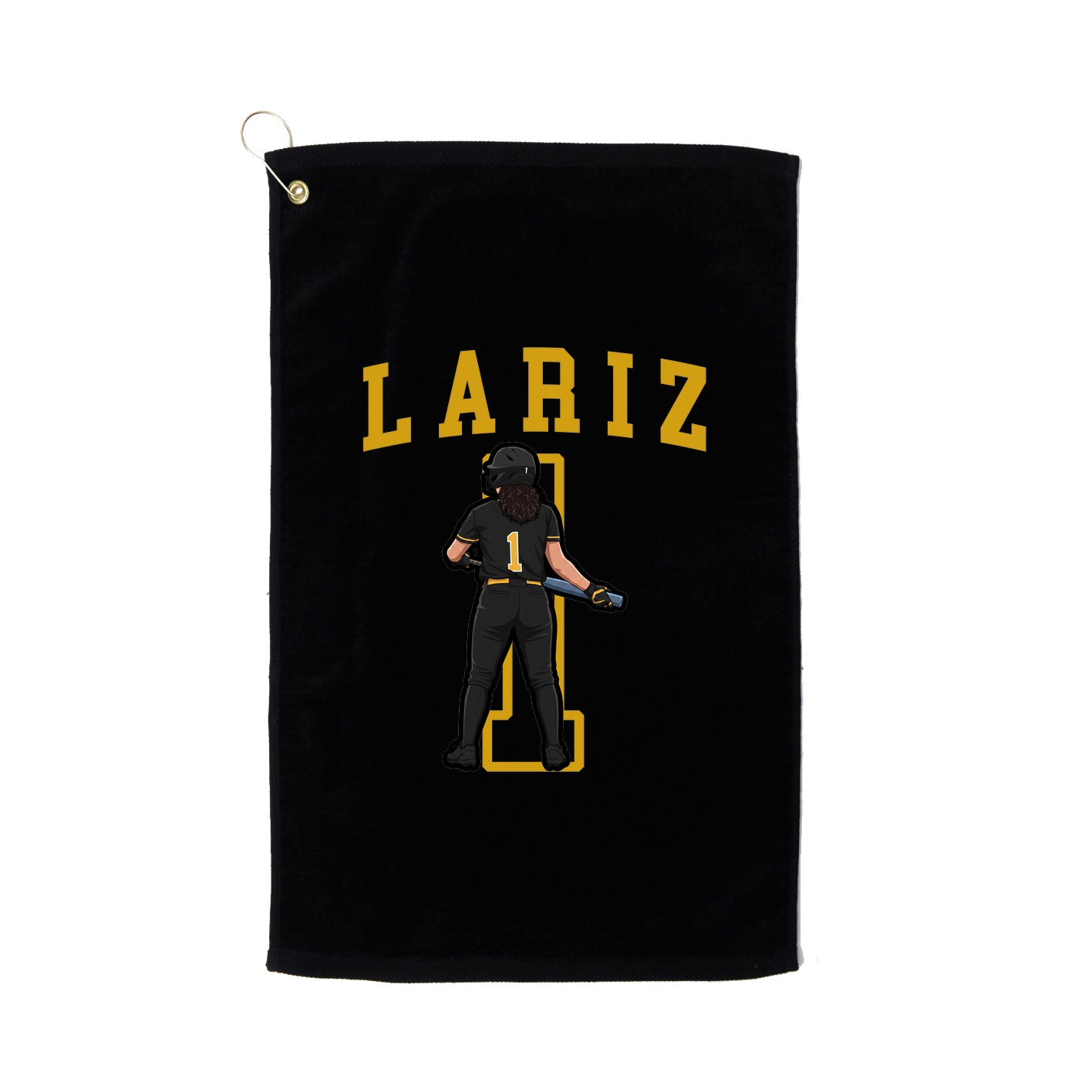 Golf Towel — Shirsey in Black