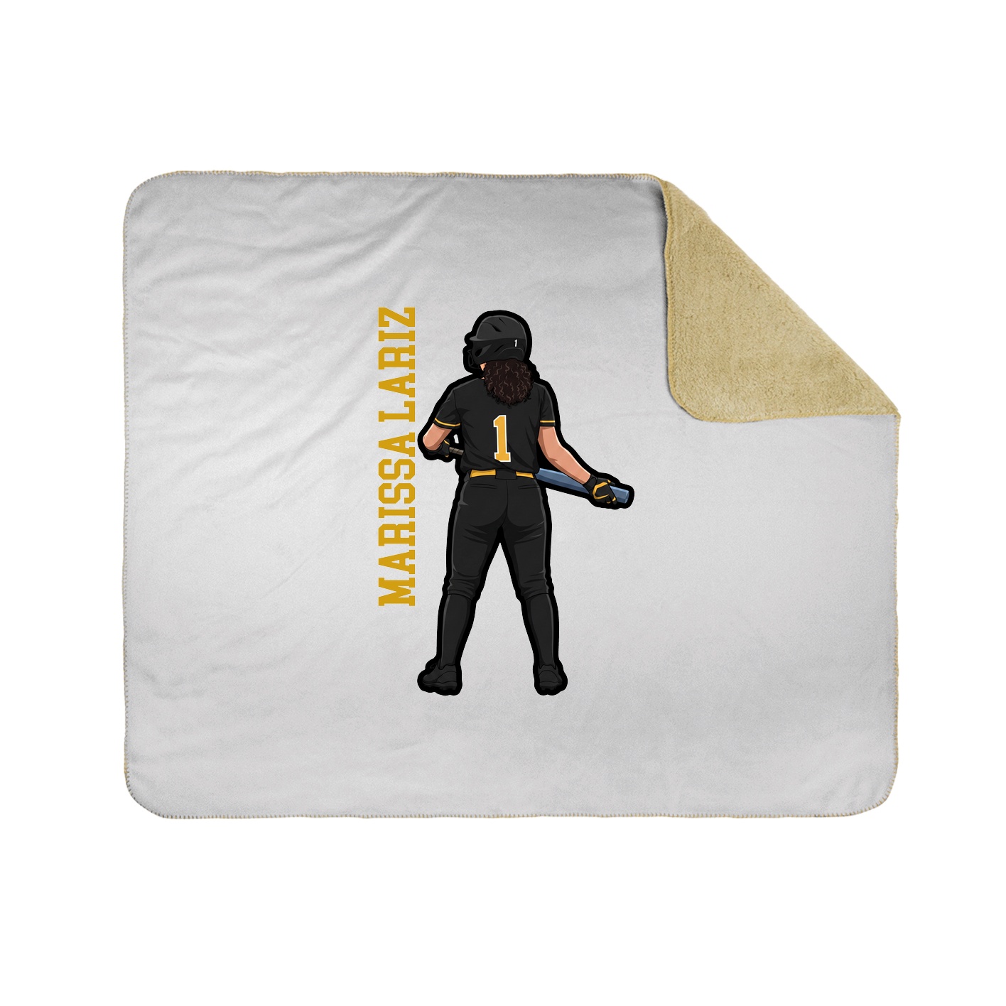 50x60 Sherpa Lined Throw Blanket