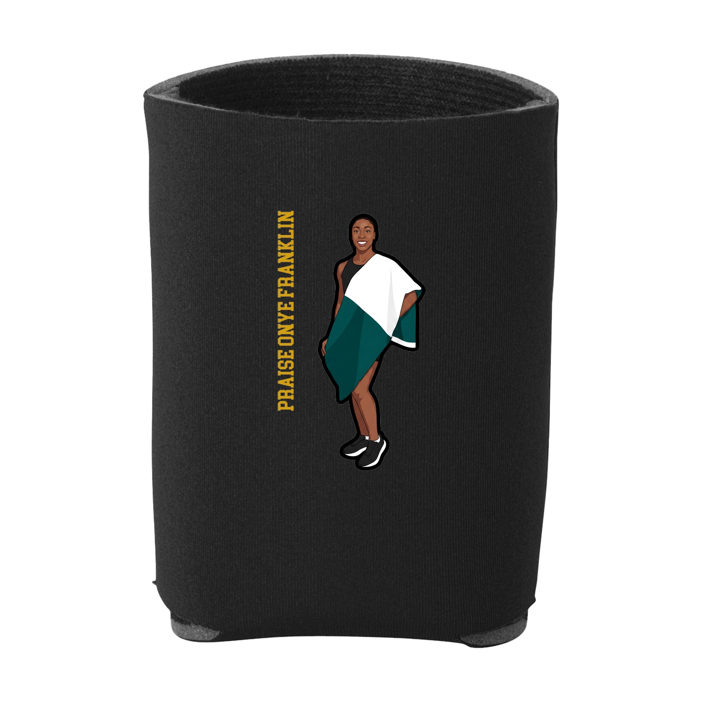 Can Holder — Name Vertical in Black