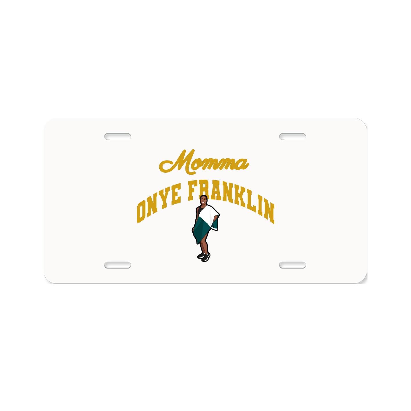License Plate — Mothers Day Arch in Classic