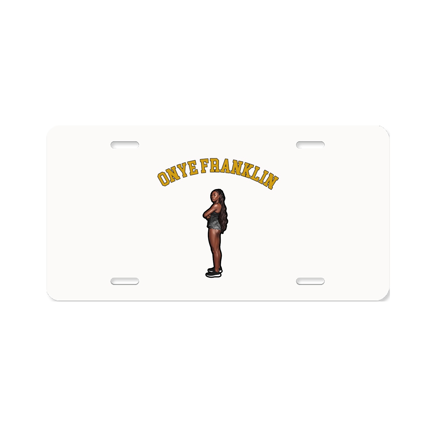 License Plate — Shirsey Arch in Classic
