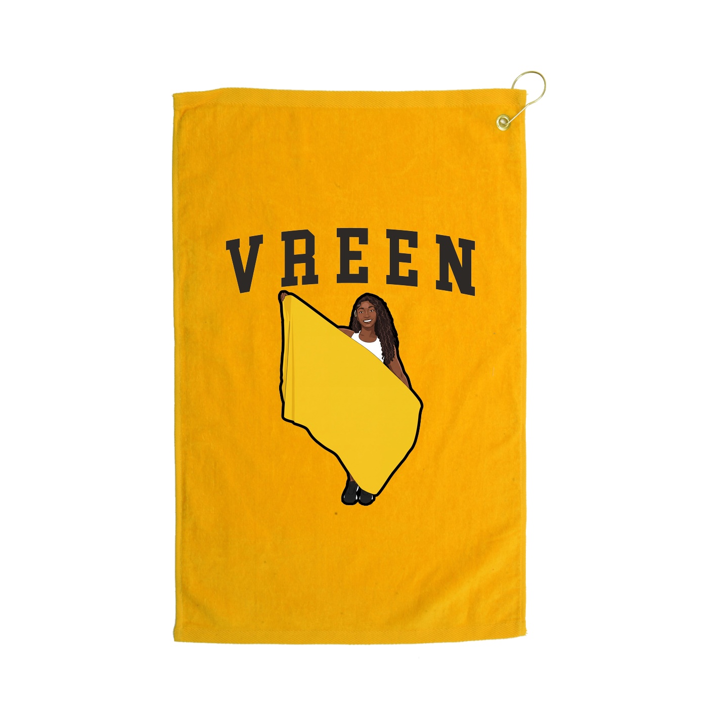 Golf Towel — Shirsey in Gold