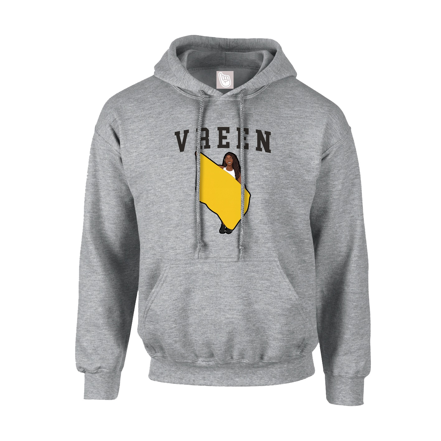 Youth Hoodie — Shirsey in Grey