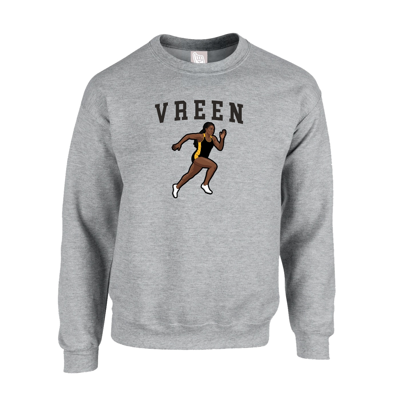 Fleece Crew — Shirsey in Grey