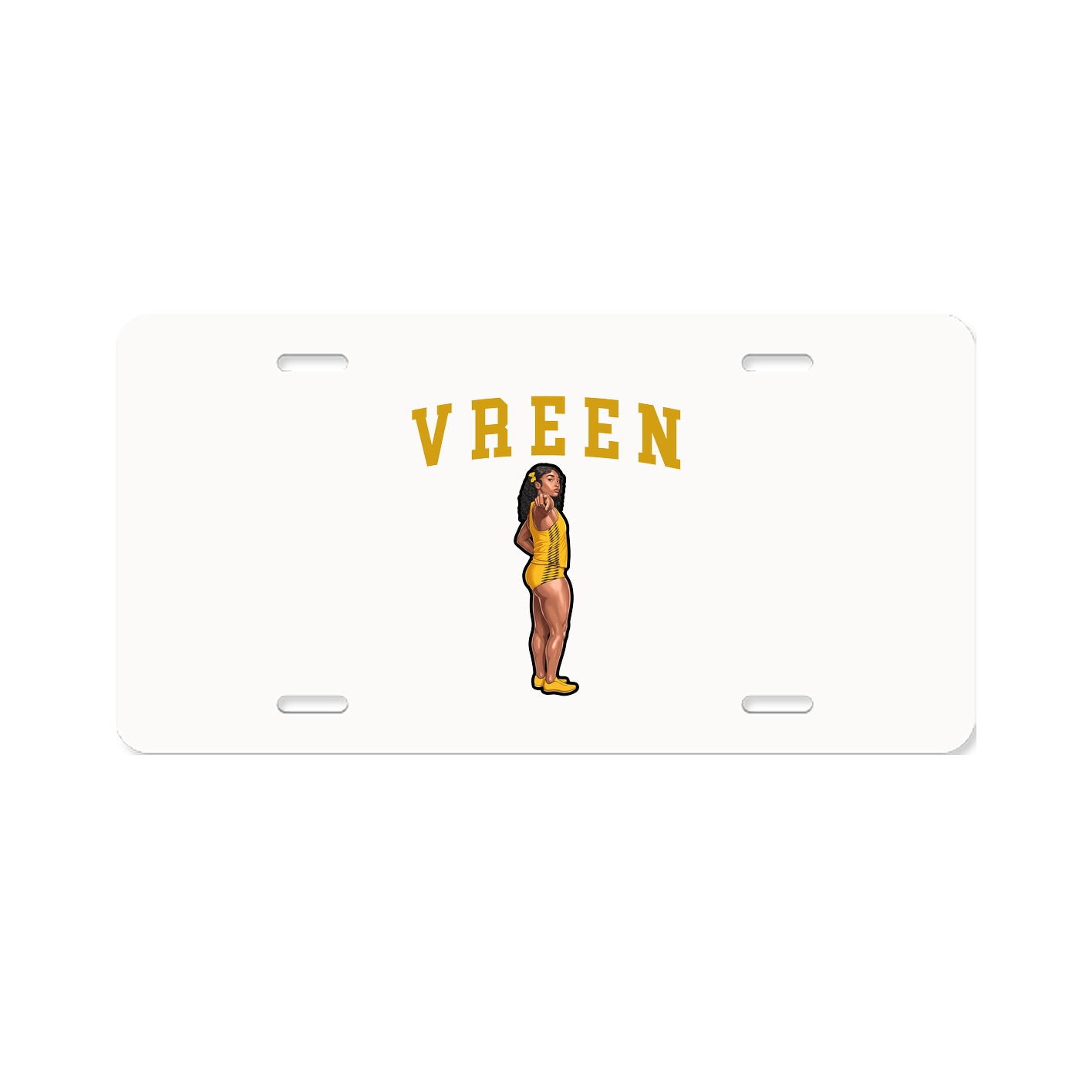 License Plate — Shirsey in Classic