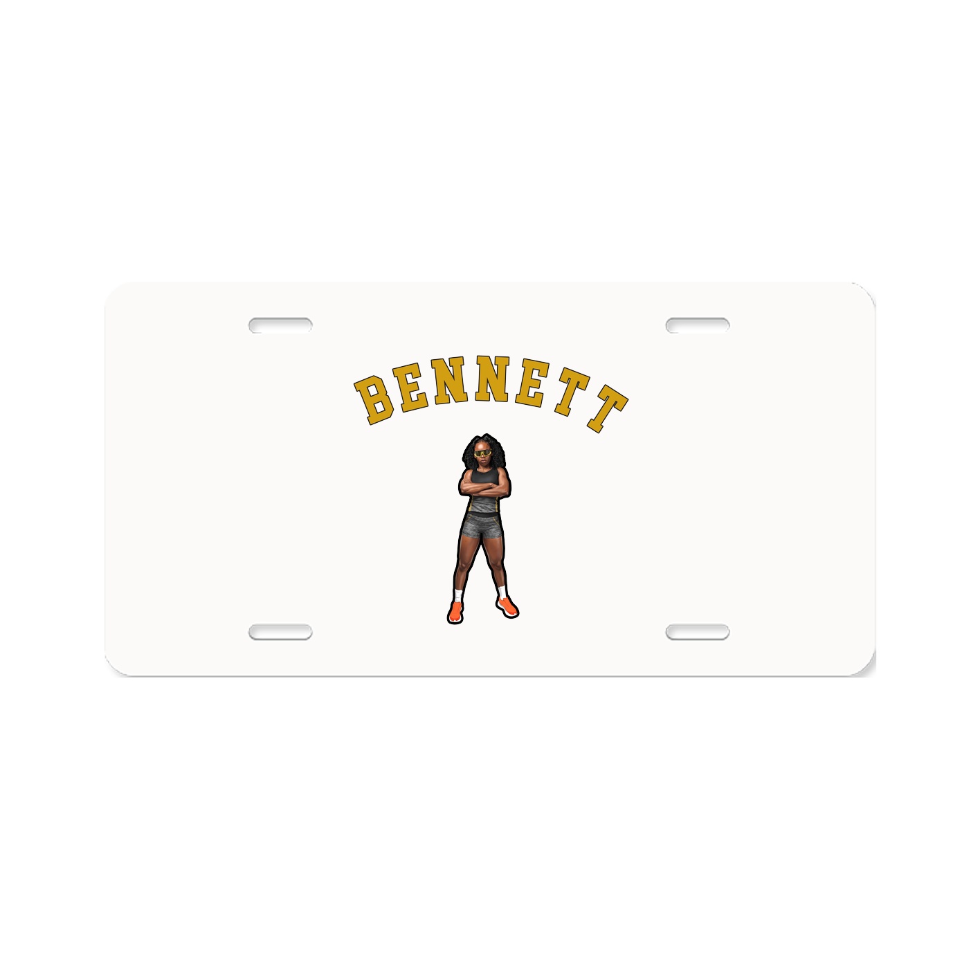 License Plate — Shirsey Arch in Classic
