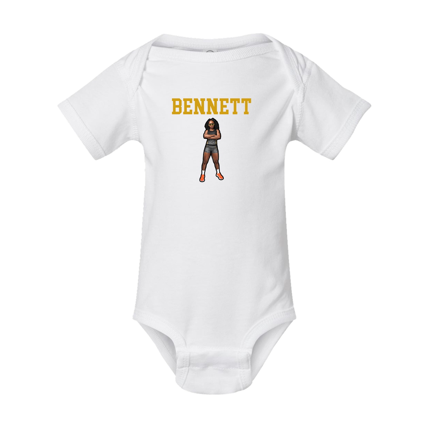 Baby Onesie — Shirsey in White