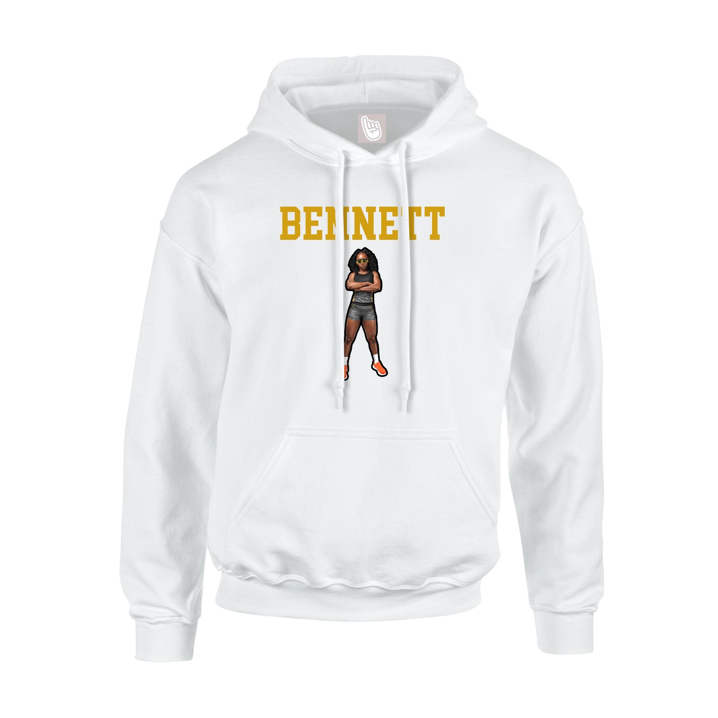 Youth Hoodie — Shirsey in White