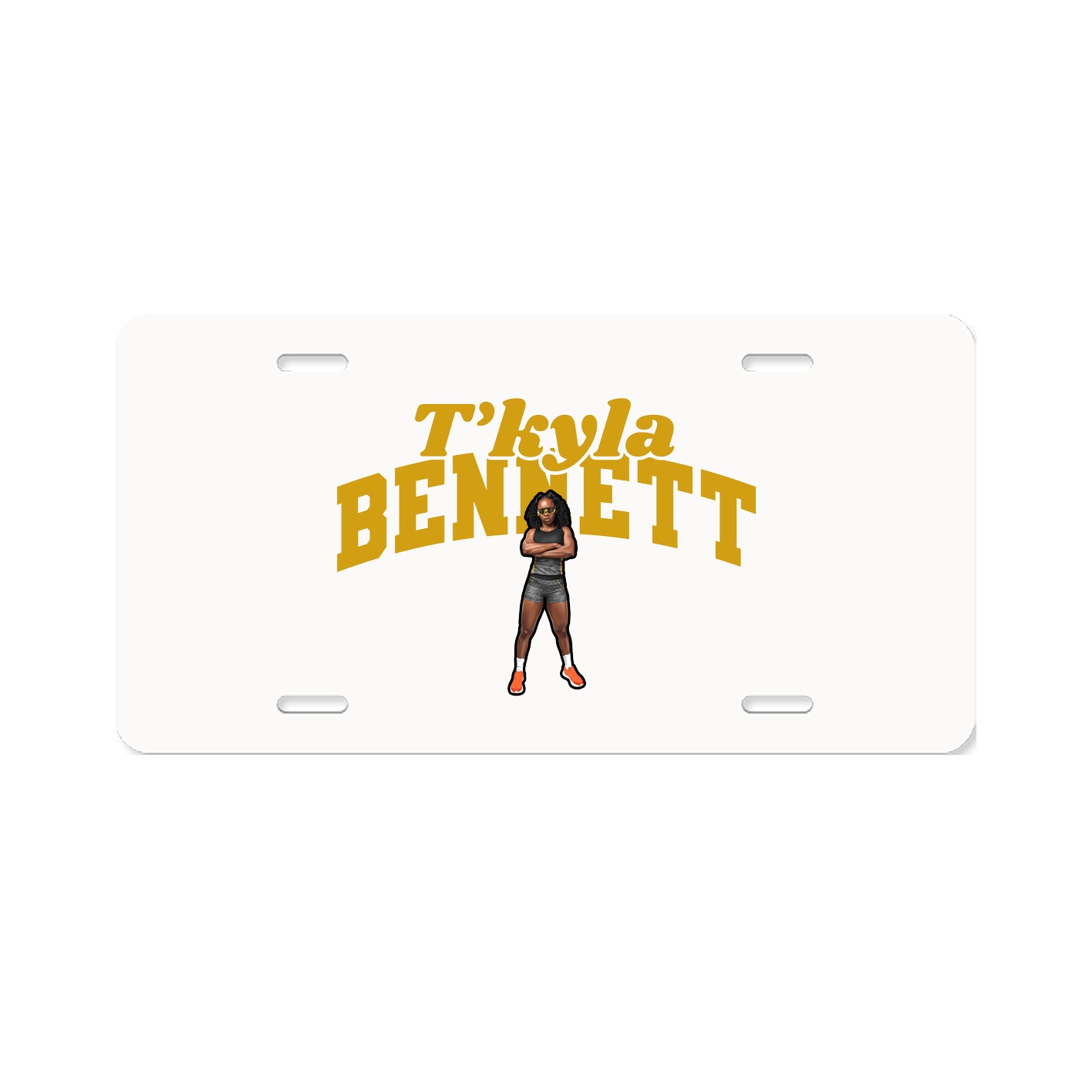 License Plate — Signature Arch in Classic