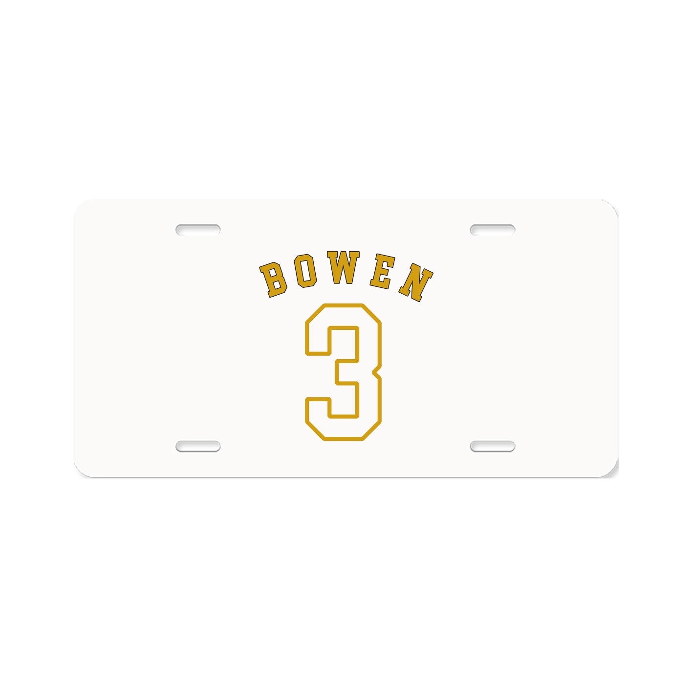 License Plate — Shirsey Arch in Classic