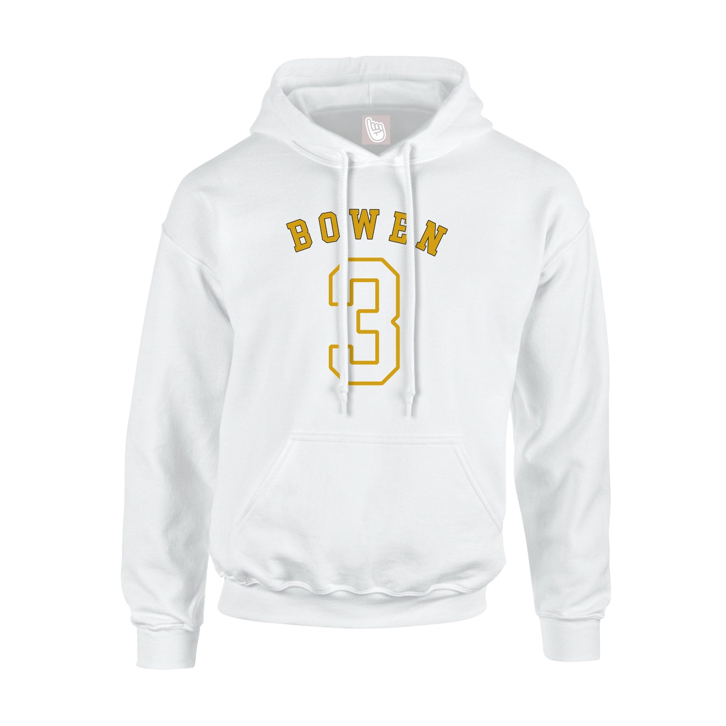 Hoodie — Shirsey Arch in White