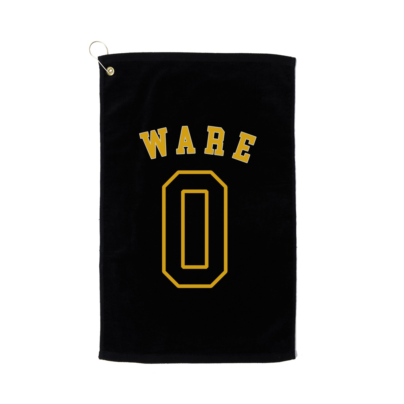 Golf Towel — Shirsey Arch in Black