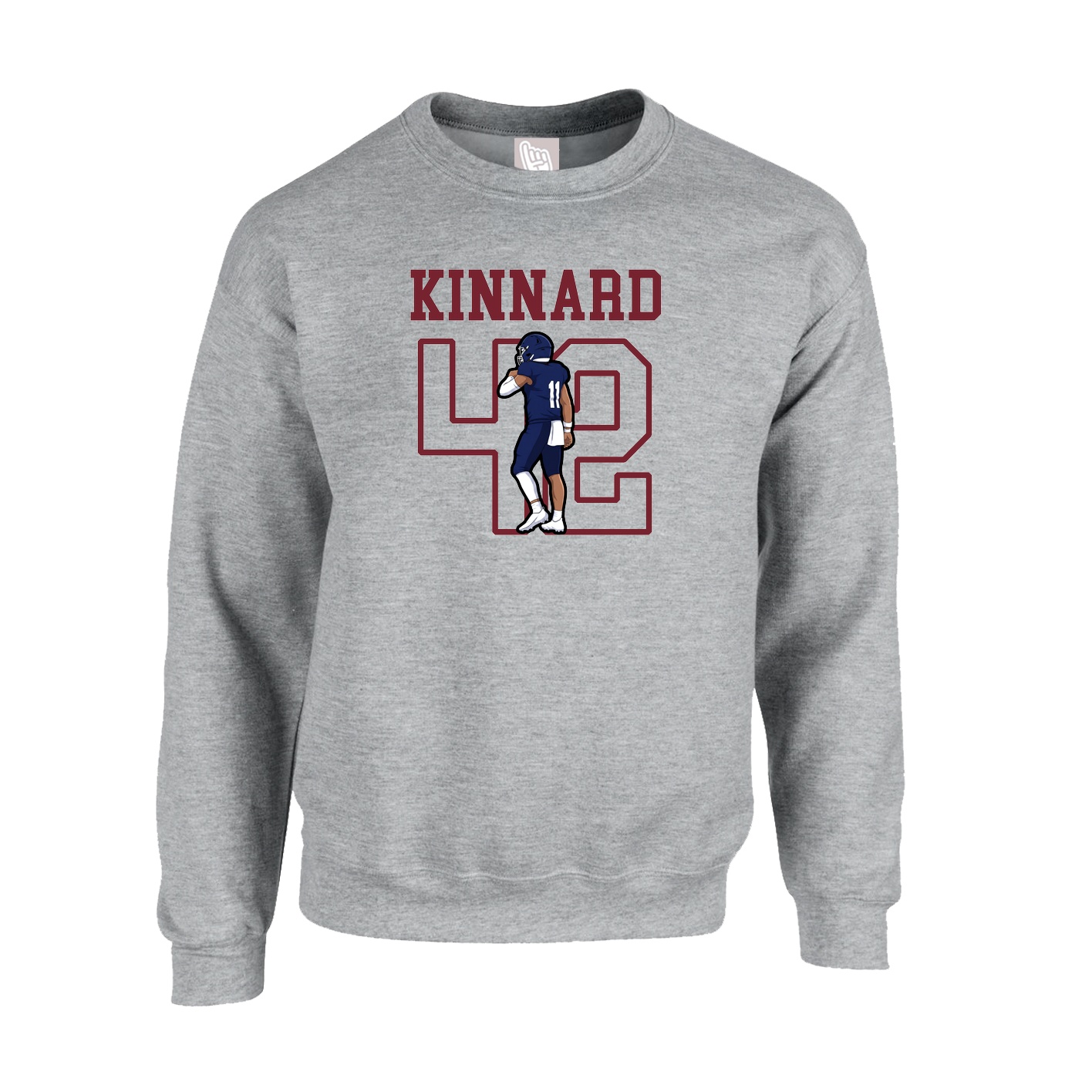 Fleece Crew — Shirsey in Grey