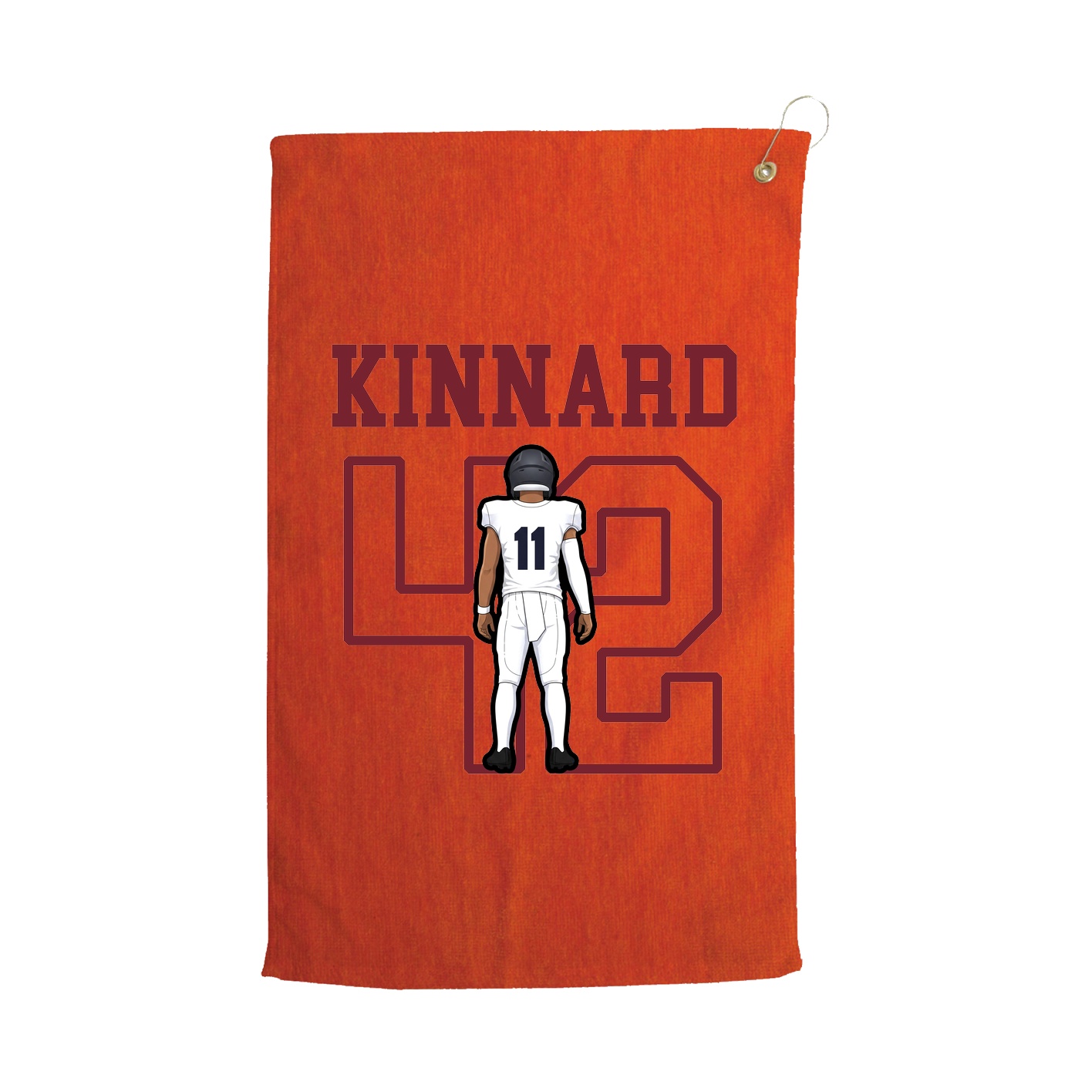 Golf Towel — Shirsey in Orange