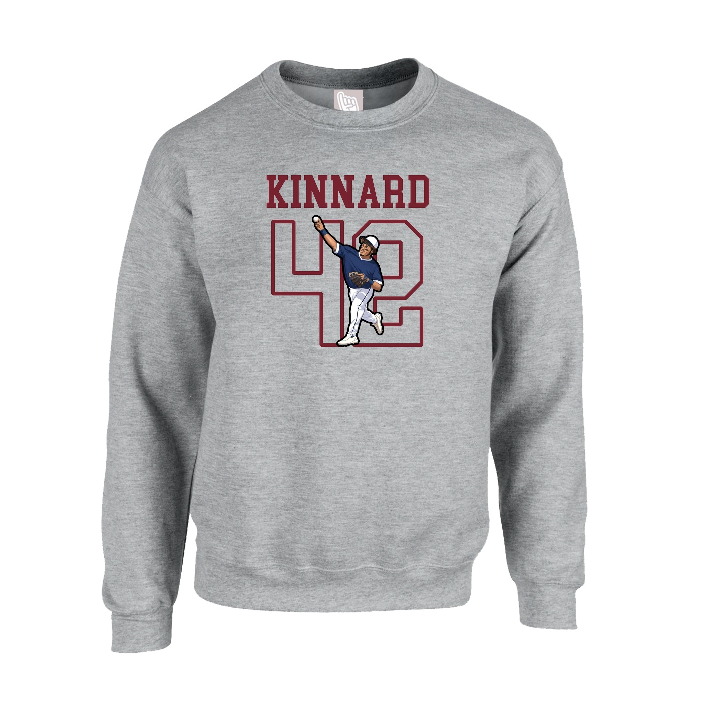 Fleece Crew — Shirsey in Grey