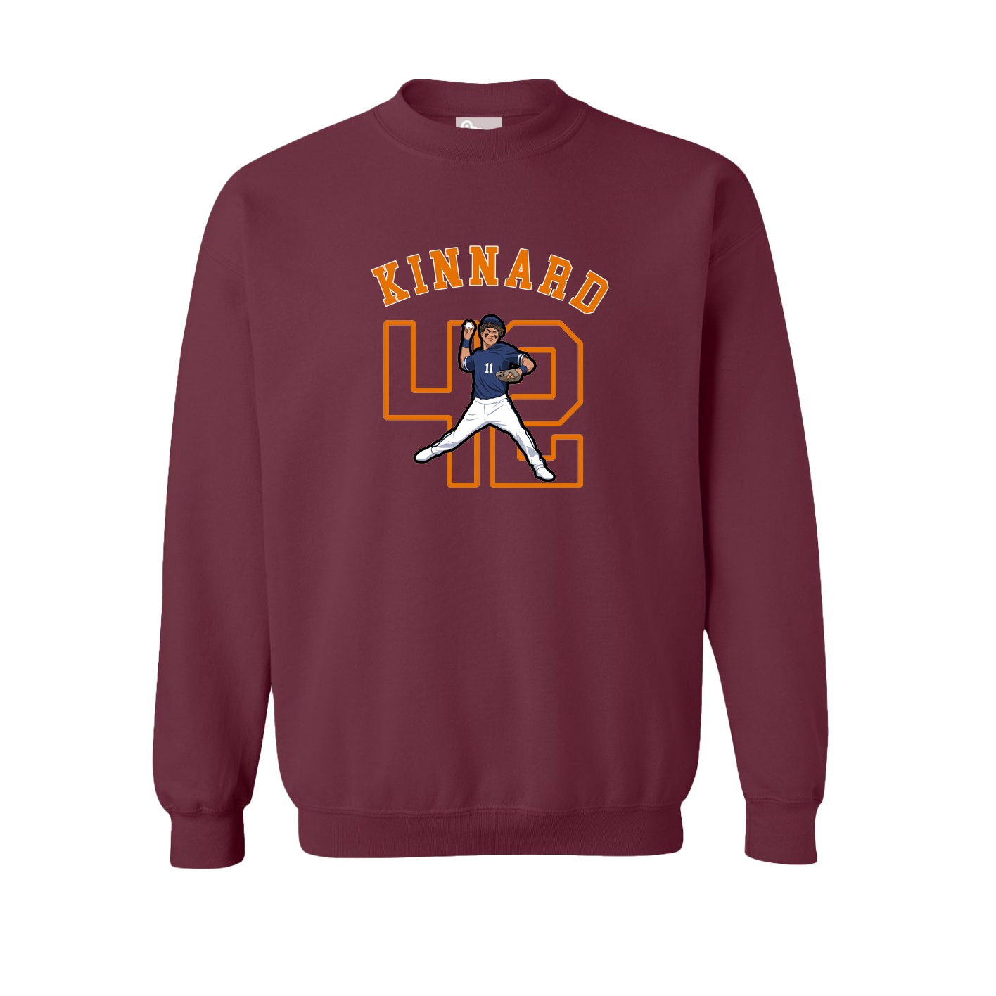 Fleece Crew — Shirsey Arch in Maroon