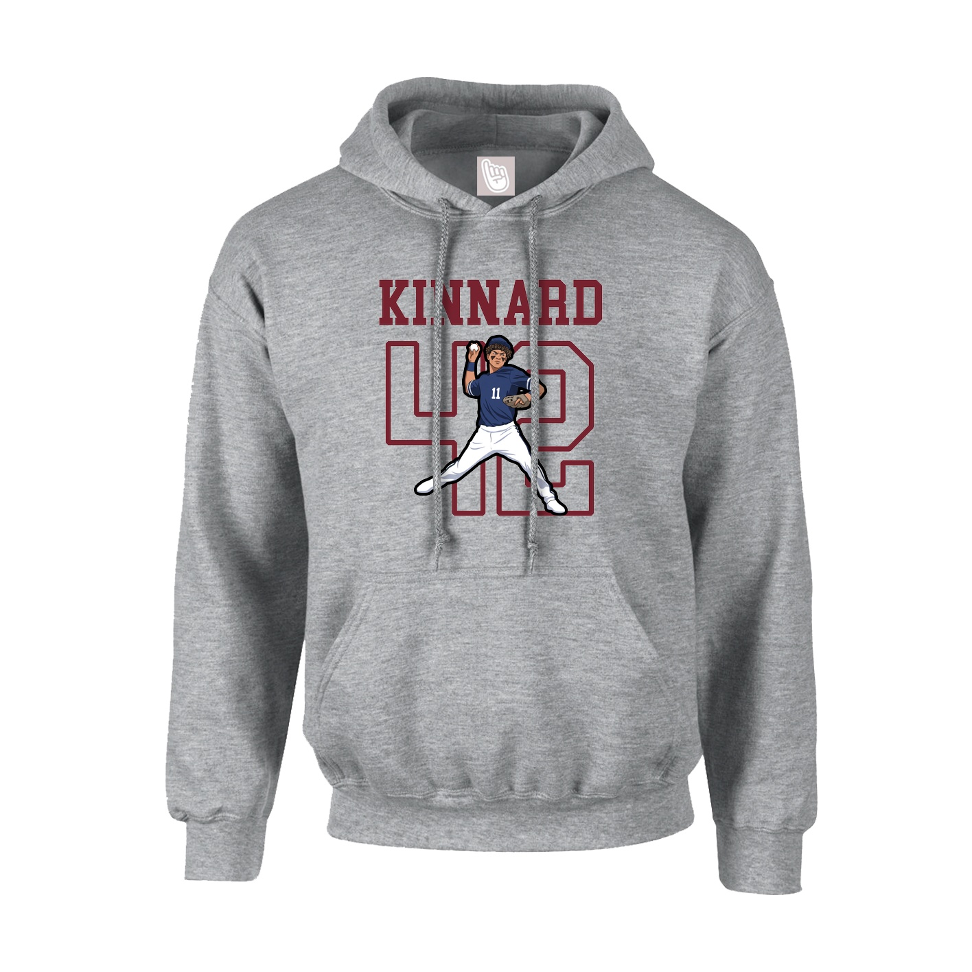 Youth Hoodie — Shirsey in Grey