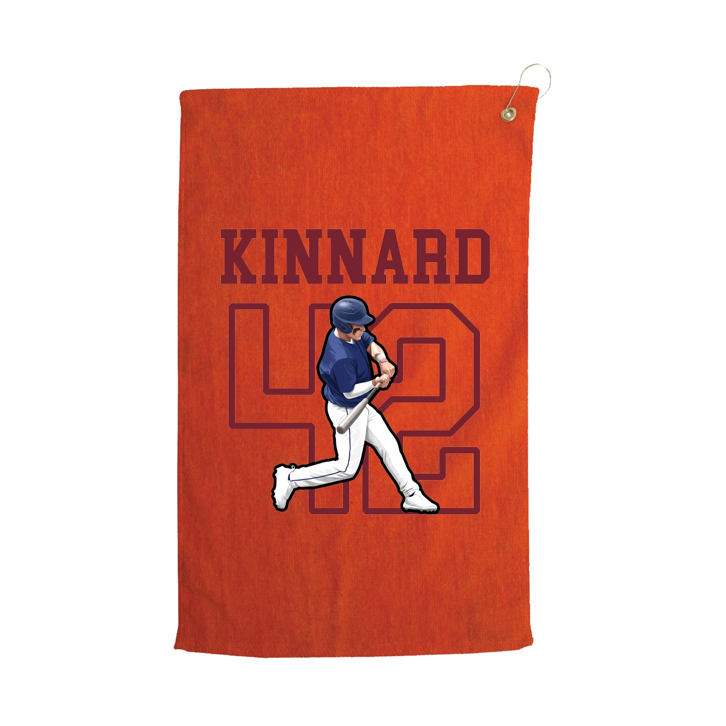 Golf Towel — Shirsey in Orange