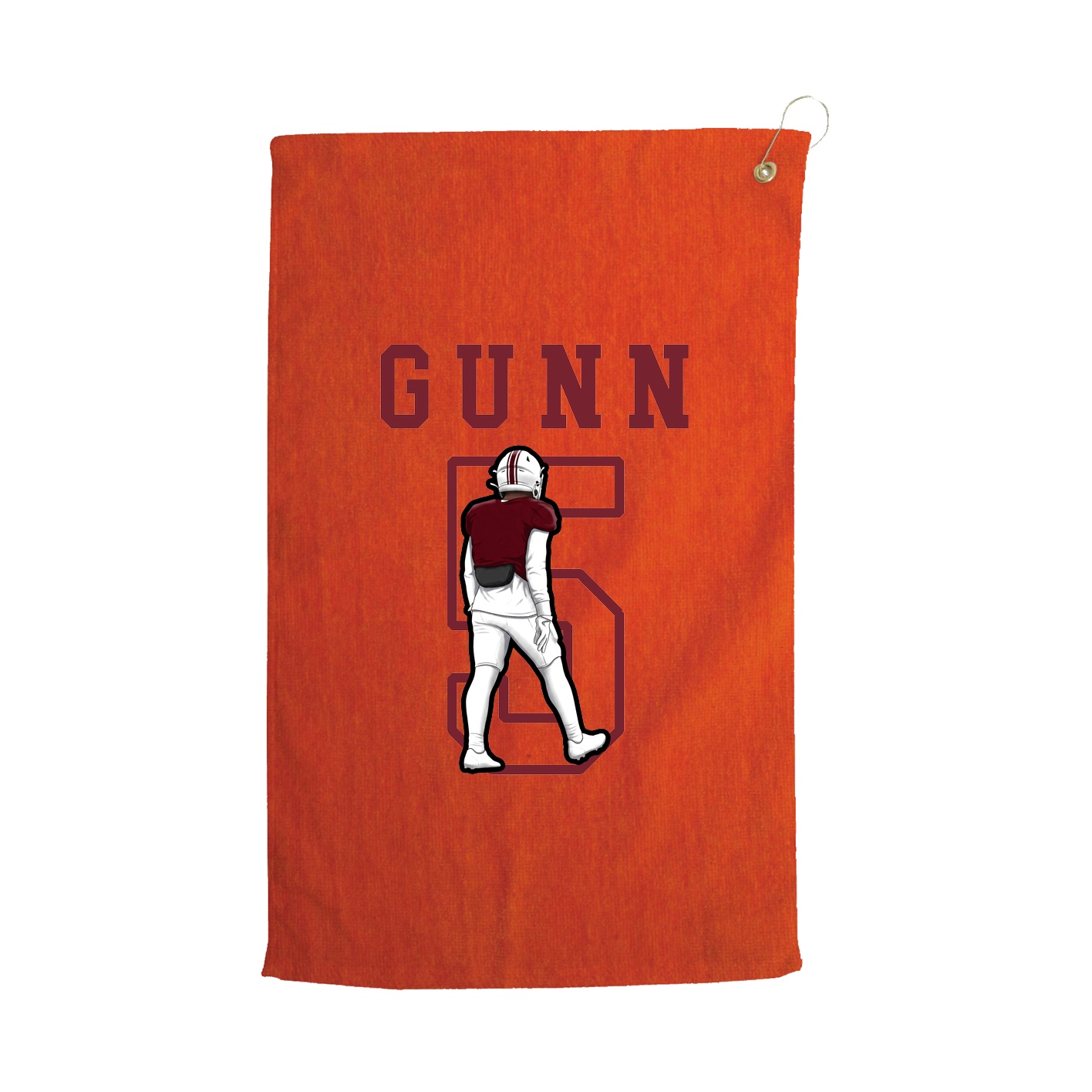 Golf Towel — Shirsey in Orange