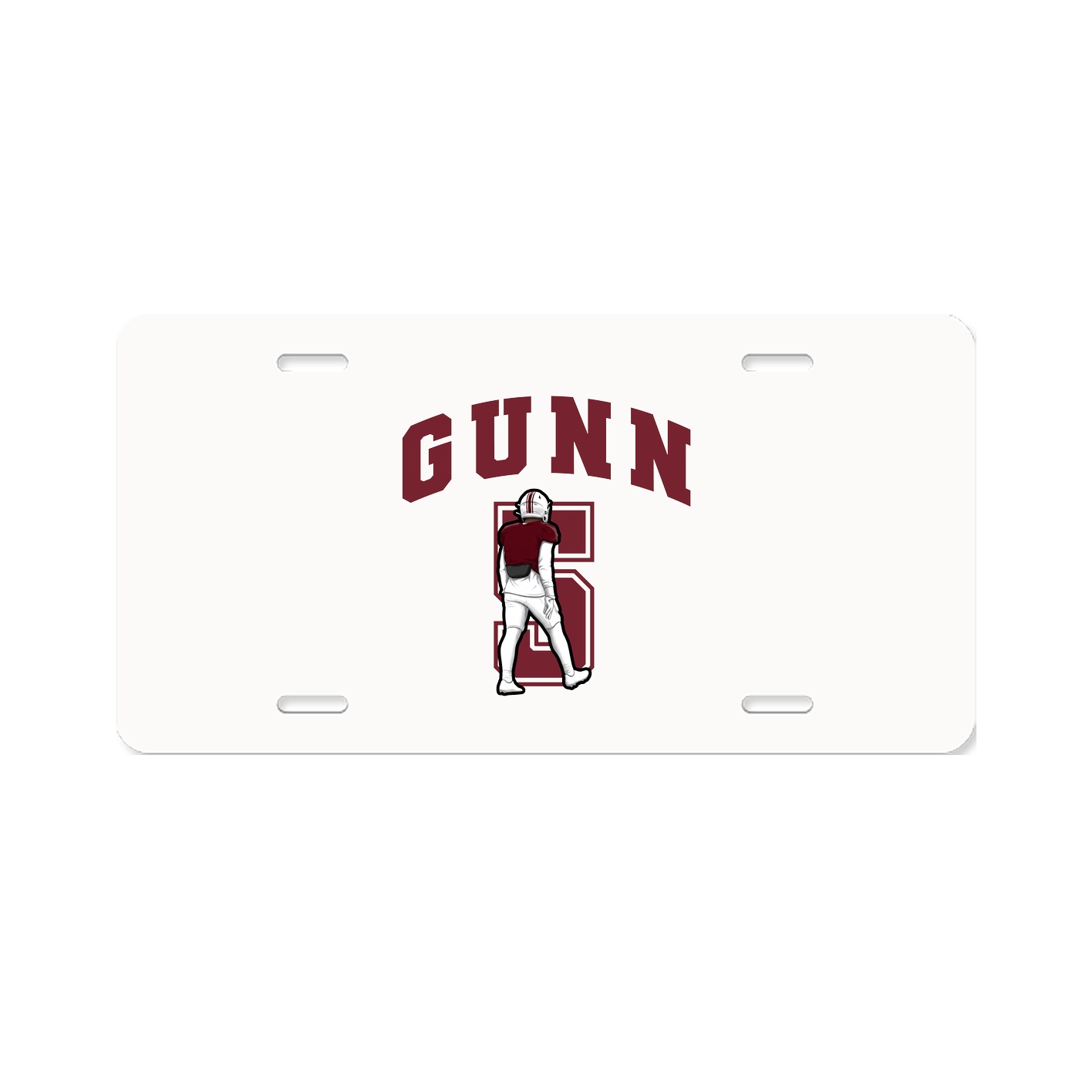 License Plate — Number in Classic