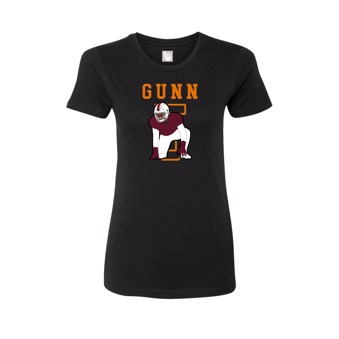 Fitted Women's Tee — Shirsey in Black