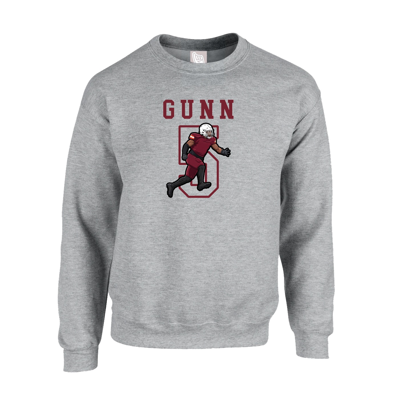 Fleece Crew — Shirsey in Grey