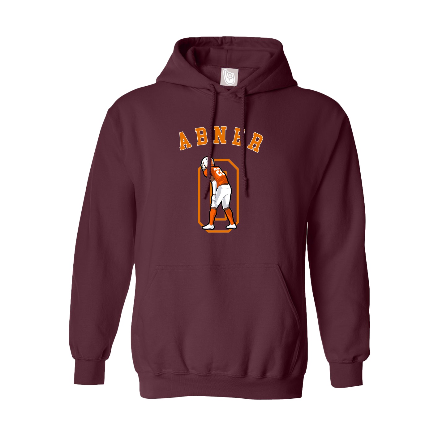 Hoodie — Shirsey Arch in Maroon